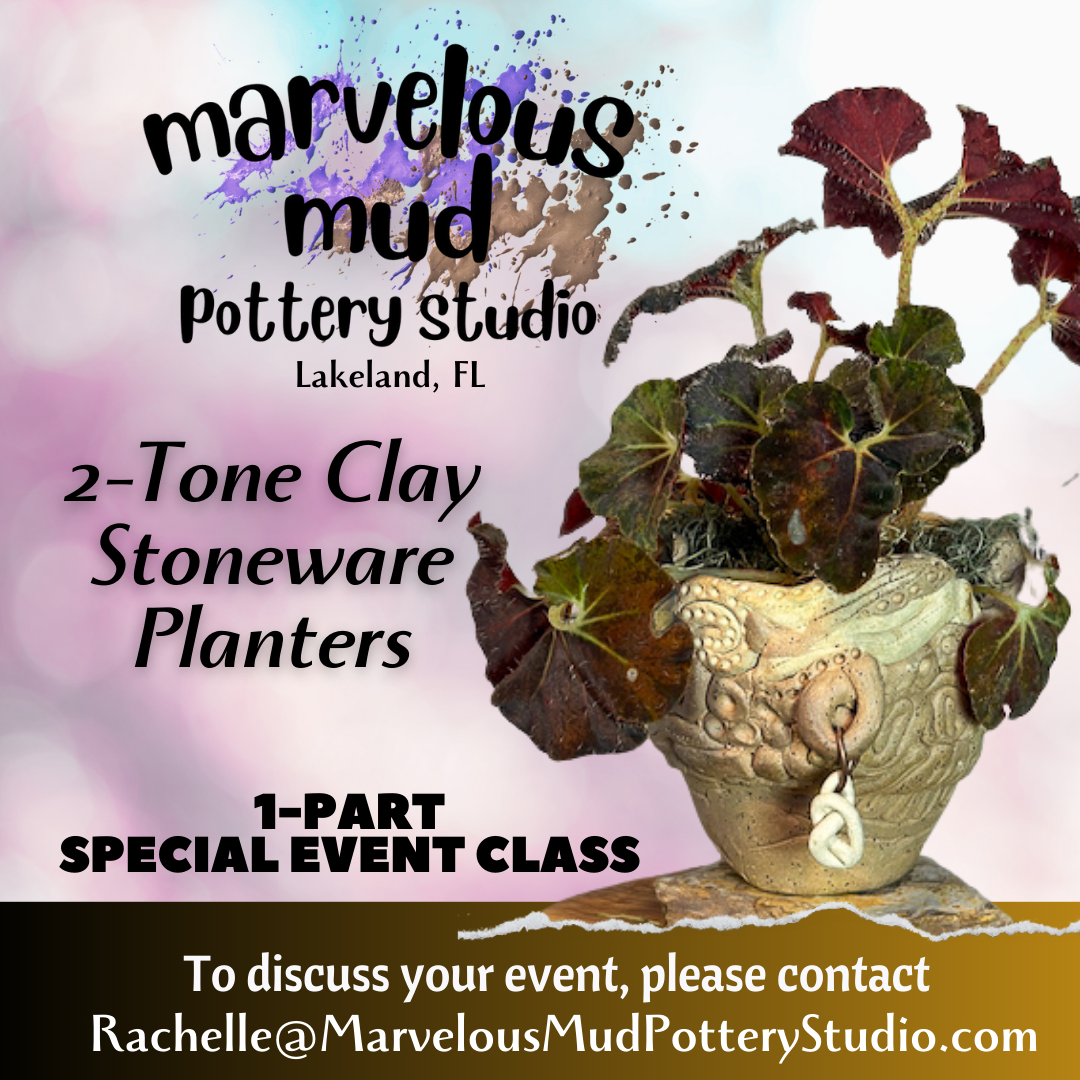 Marvelous Mud Private Pottery Event -Lakeland Dentistry