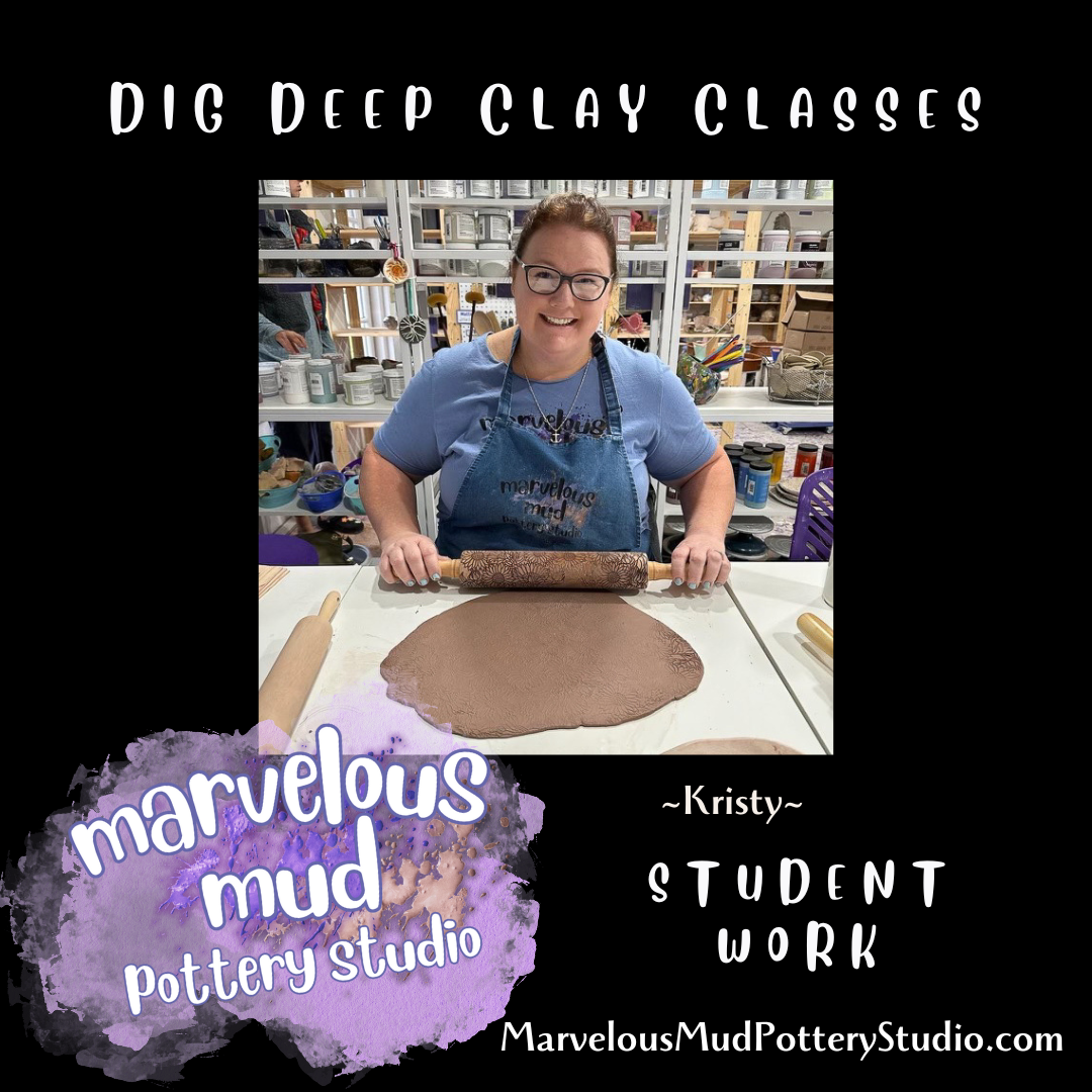 Pottery 4 Week Clay Classes - Dig Deep - Membership Prerequisite - Adult Clay Course