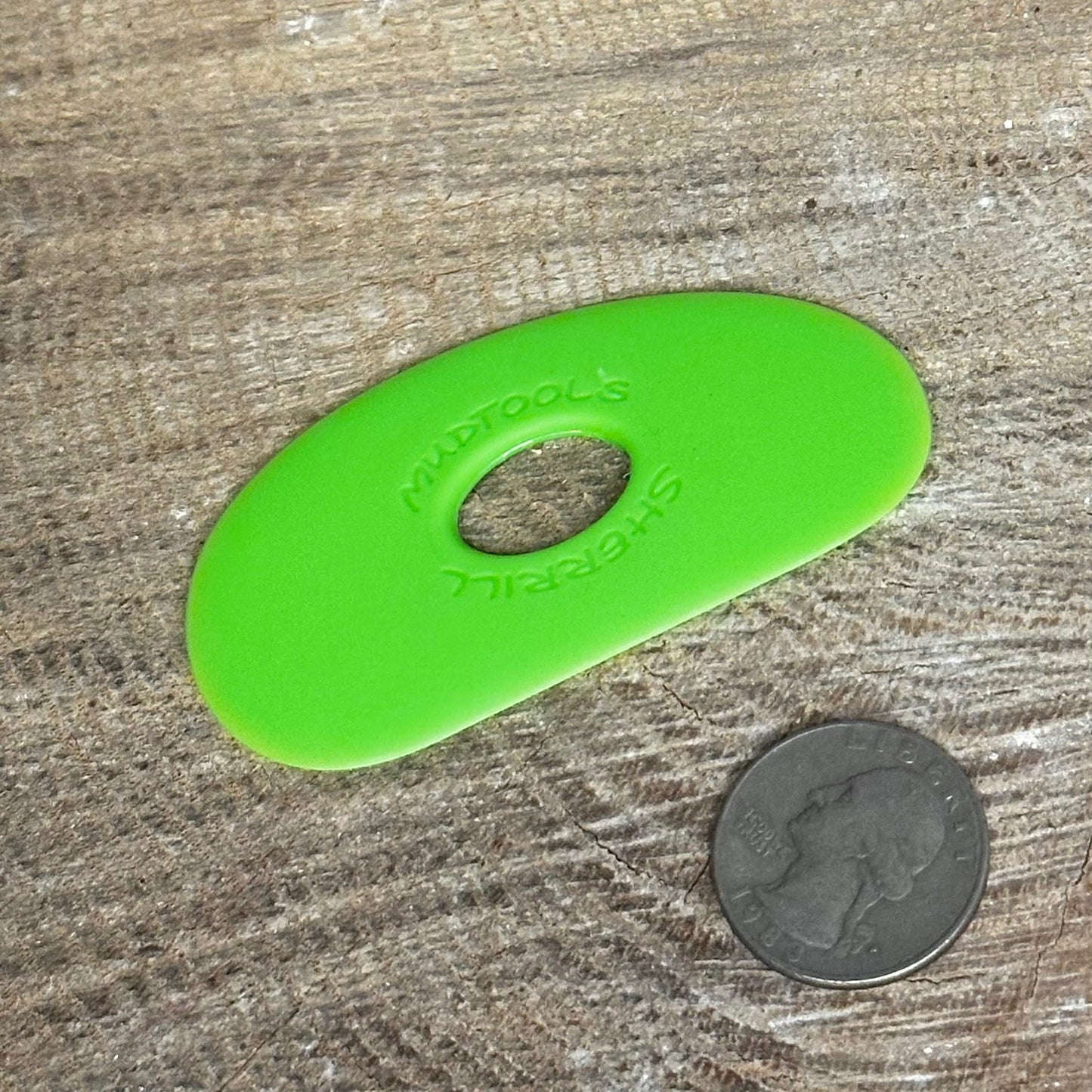 Clay Tool - Mudtools Green Rib - Medium Flexibility
