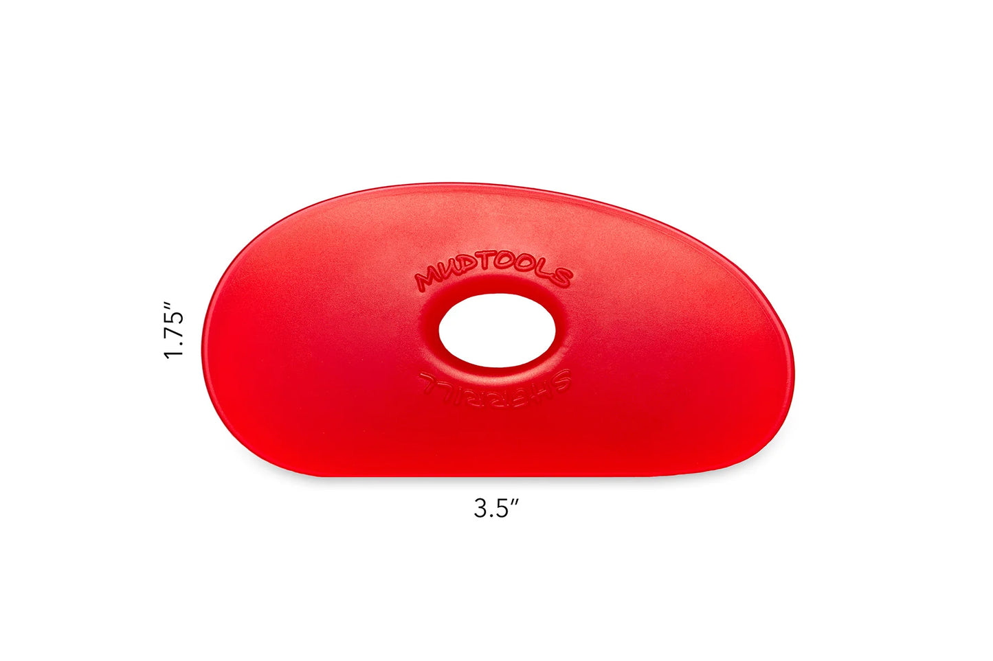 Clay Tool - Mudtools Red Rib - Very Soft