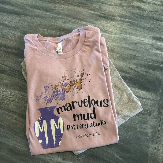 T-Shirt - Marvelous Mud "Pot" Logo - Assorted Colors