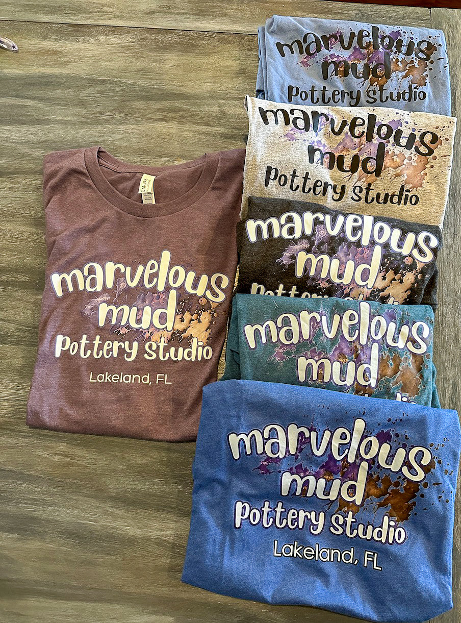 T-Shirt - Marvelous Mud Logo - Assorted Colors - Order