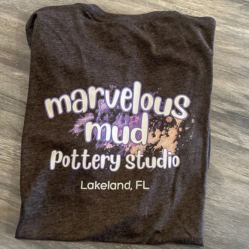 T-Shirt - It's All About the Clay - Marvelous Mud Logo