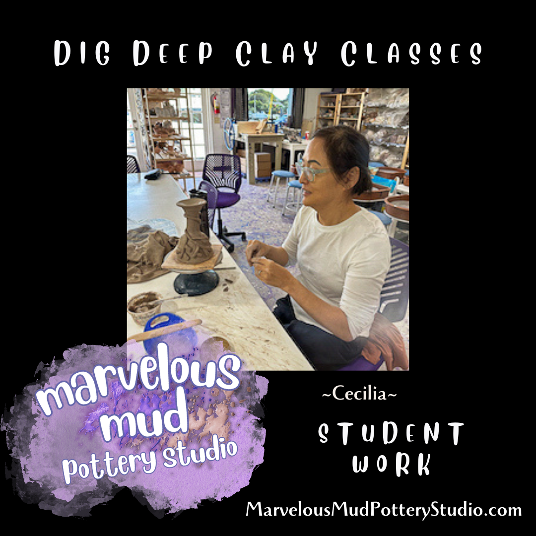 Pottery 4 Week Clay Classes 2025 - In-Person Adult Clay Course