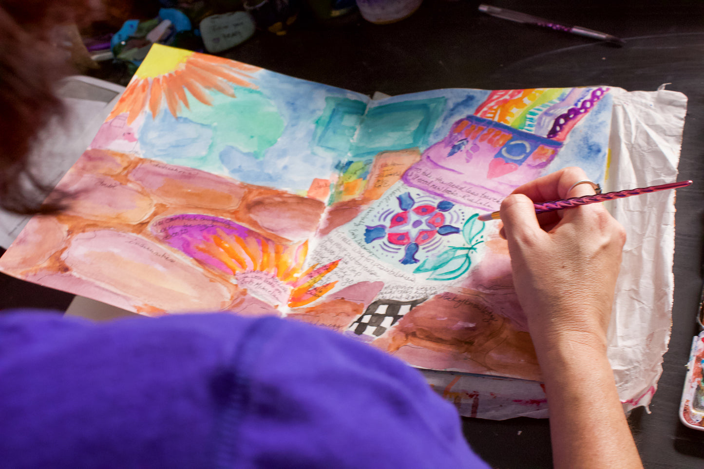 Art Journaling for Potters - Monthly with Rachelle