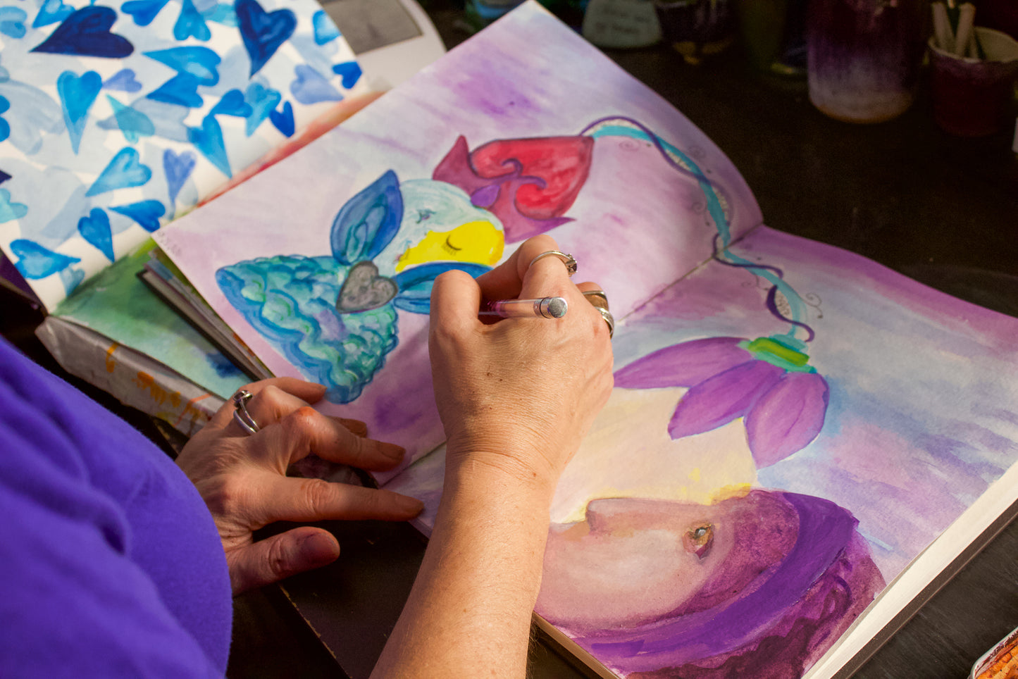 Art Journaling for Potters - Monthly with Rachelle