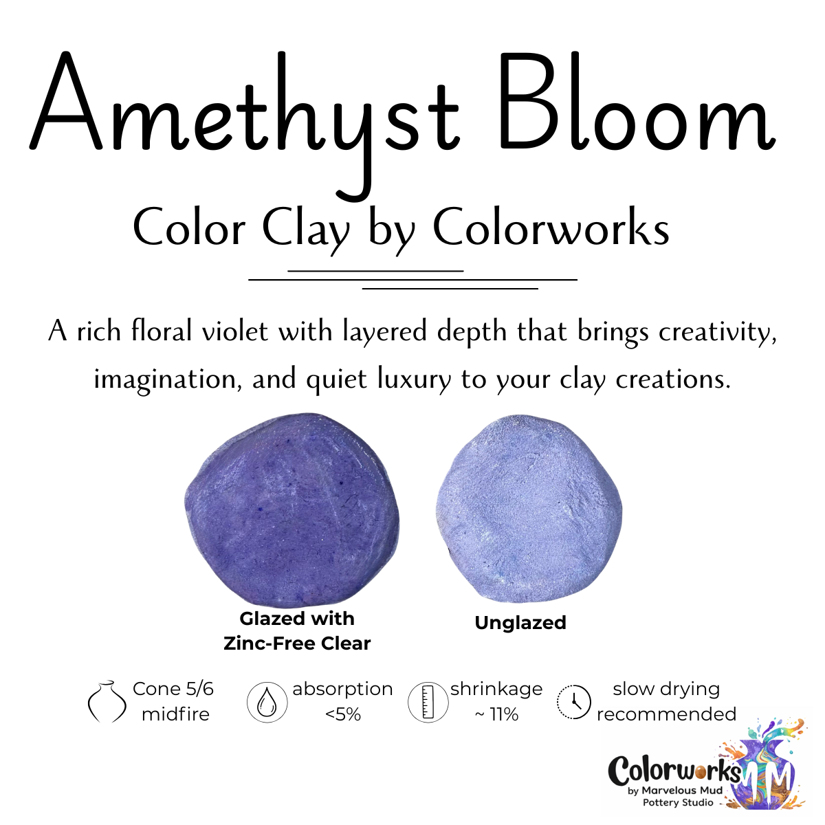Colorworks - Premixed Color Clay and Color Slip