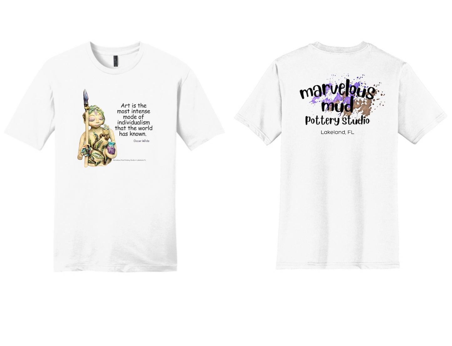 T-Shirt - Rachelle's Whimsical Color Art Prints