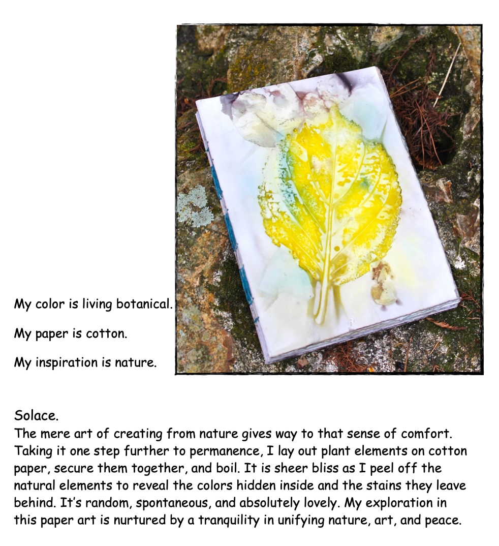 Plant-Stained Paper Workshop - The Grand Course -  4 Days - Spring 2026
