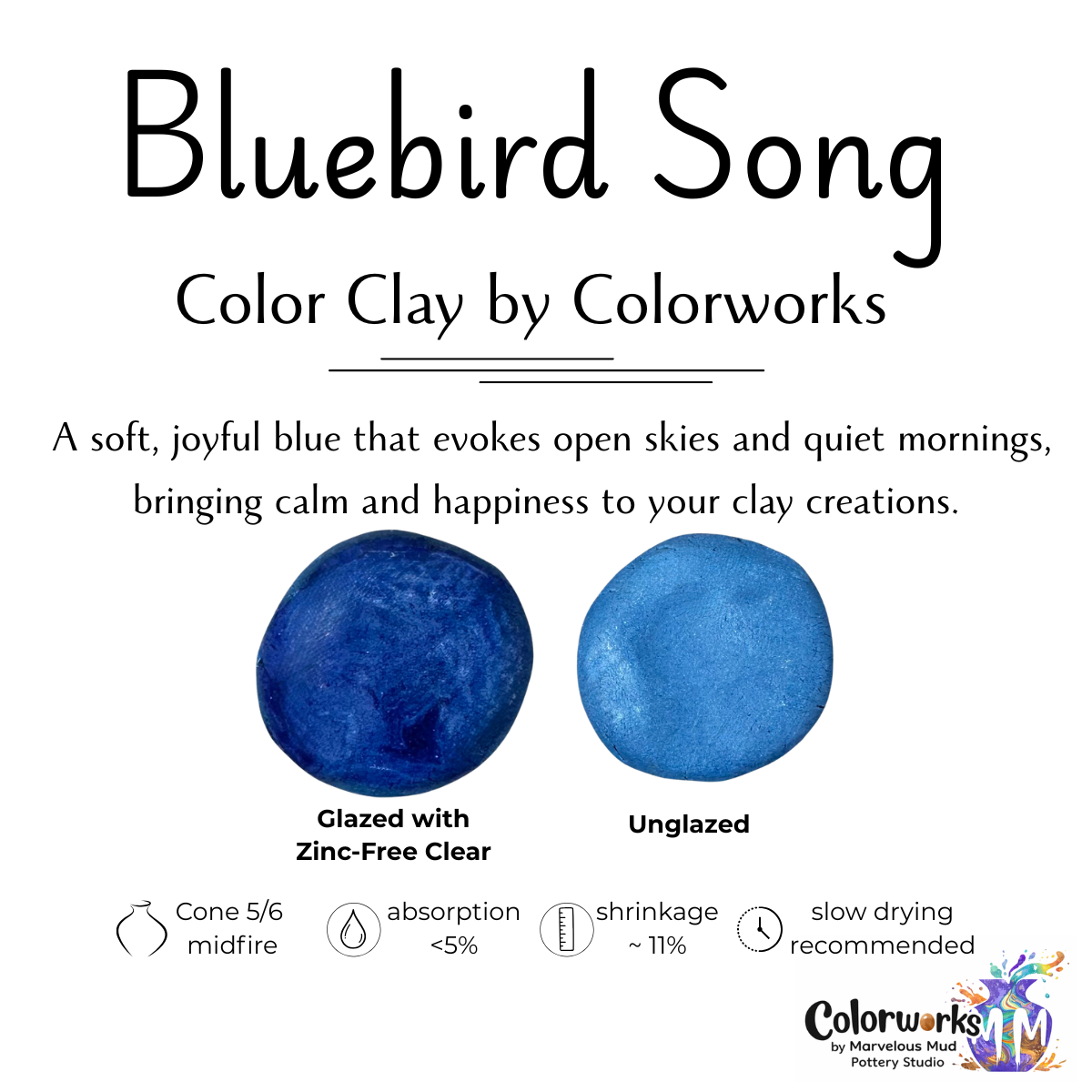 Colorworks - Premixed Color Clay and Color Slip
