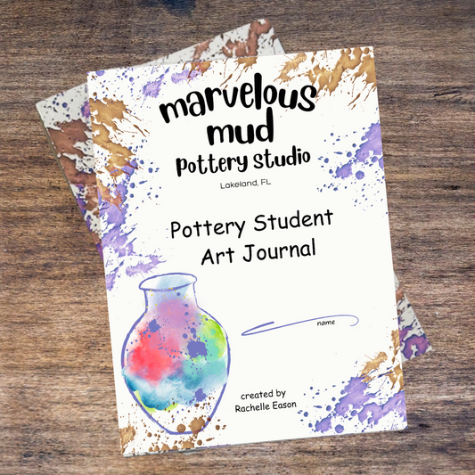 Pottery Student Art Journal: Marvelous Mud Pottery Studio