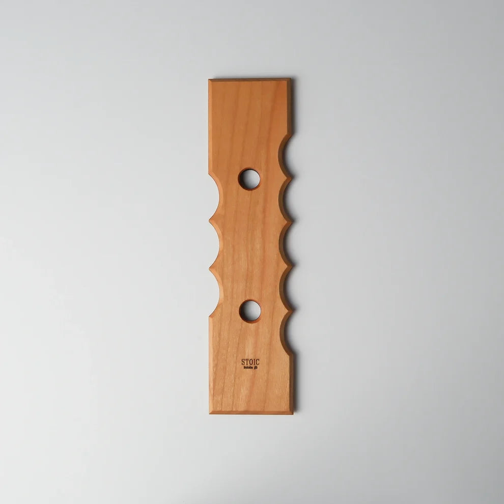 Clay Tool -Bubble #3 Rib - Handcrafted by Stoic Clay Tools