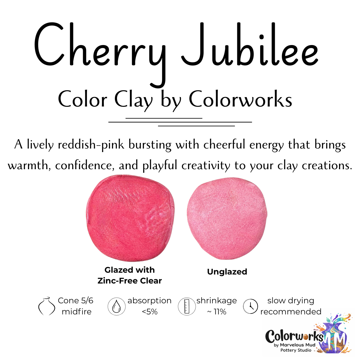 Colorworks - Premixed Color Clay and Color Slip
