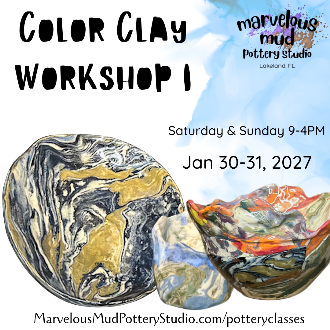 Color Clay 1 Workshop - January 30 & 31 2027