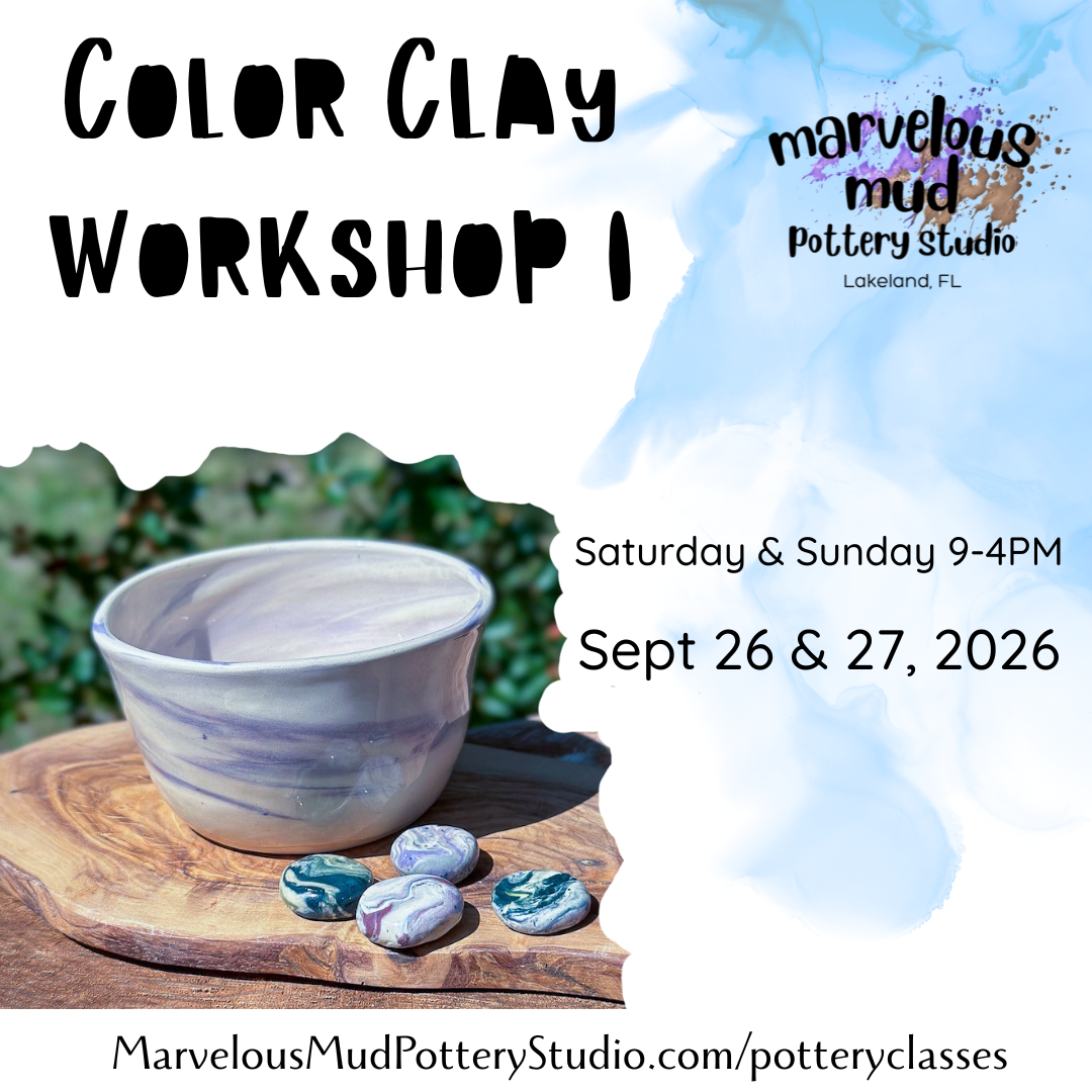 Color Clay 1 Workshop - September 26 & 27