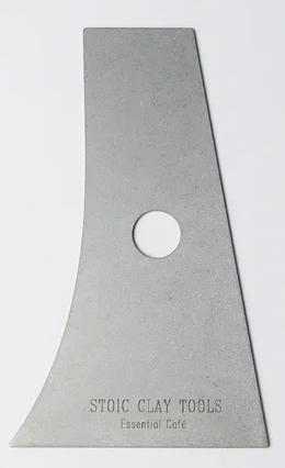 Clay Tool -Stoic Essential Cafe - Rigid Metal Rib