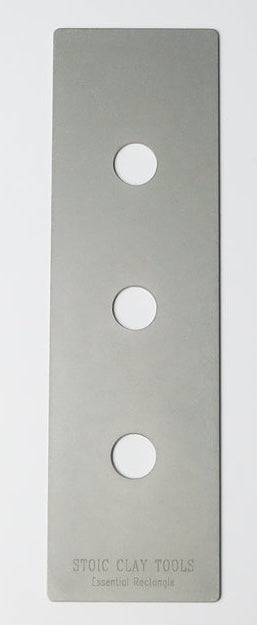 Clay Tool -Stoic Essential Rectangle - Rigid Metal Rib