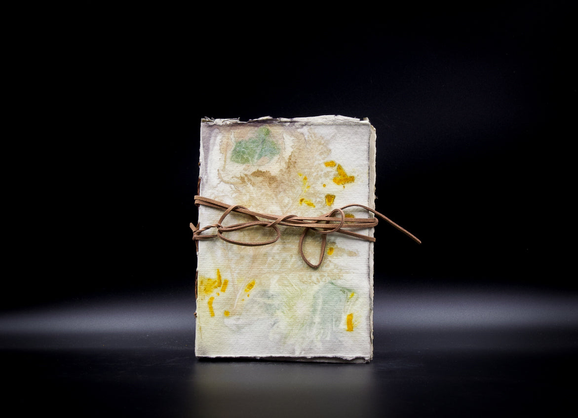 Plant-Stained Paper Plant-Stained Paper Journal - "Cerridwen" - Hand-Dyed Interior Pages