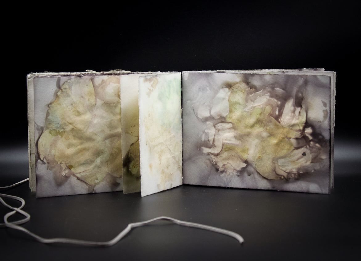 Plant-Stained Paper Journal - Classic One-Sided - Landscape - "Caitlin"
