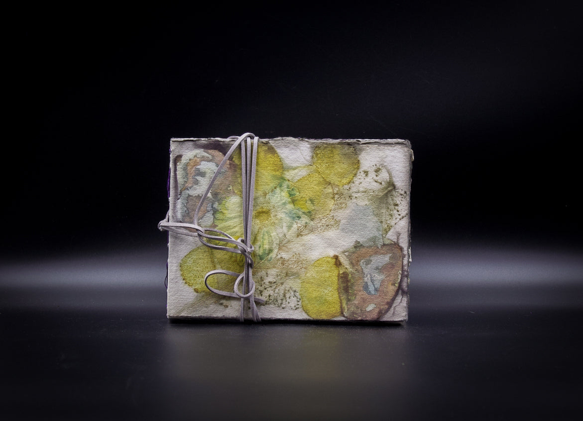 Plant-Stained Paper Journal - Classic One-Sided - Landscape - "Caitlin"