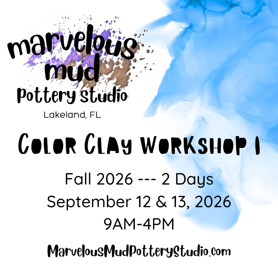 Color Clay 1 Workshop - 2 Days Fall 2026