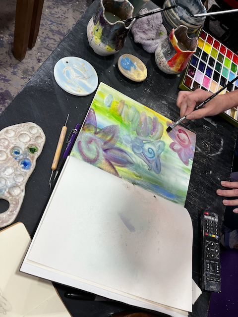 Art Journaling for Potters - Monthly with Rachelle