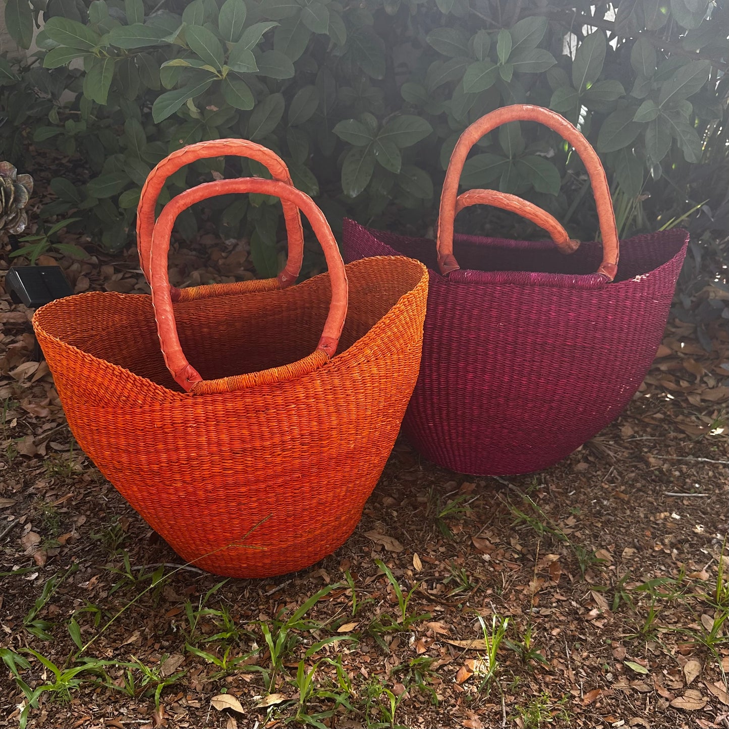 Bolga Basket - U-Shopper Tote Basket