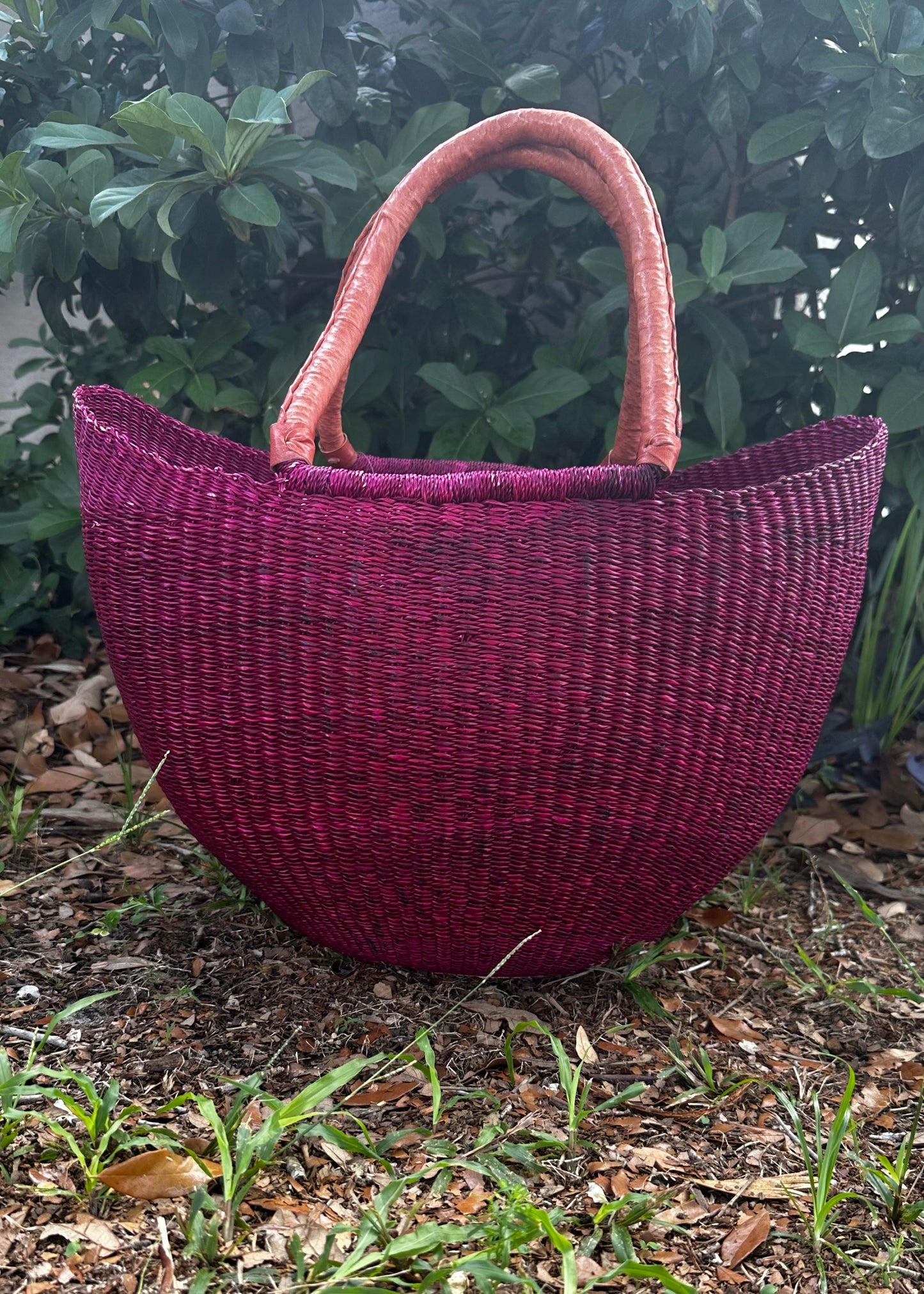 Bolga Basket - U-Shopper Tote Basket