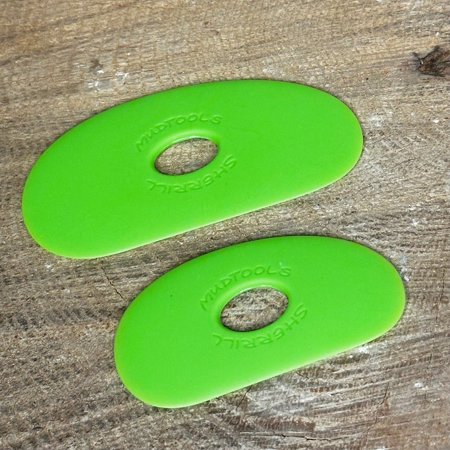 Clay Tool - Mudtools Green Rib - Medium Flexibility
