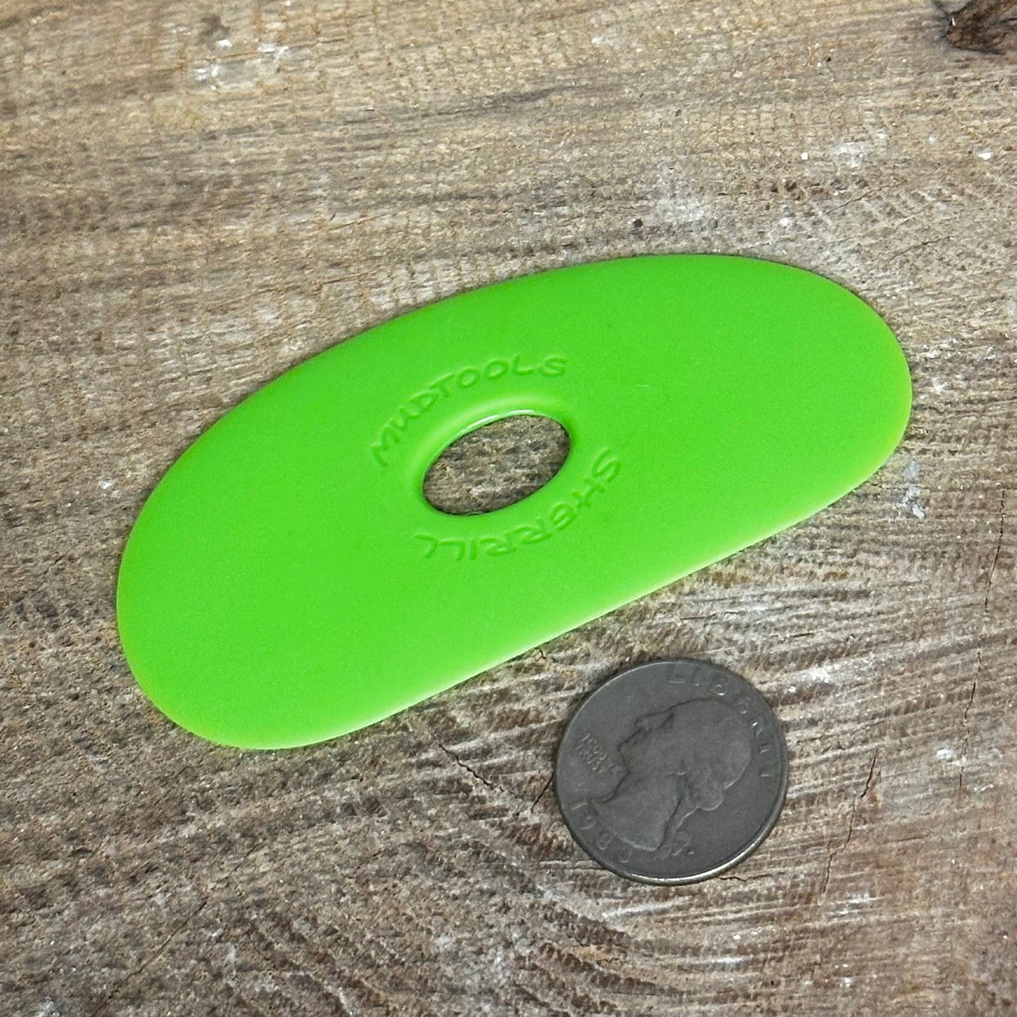Clay Tool - Mudtools Green Rib - Medium Flexibility