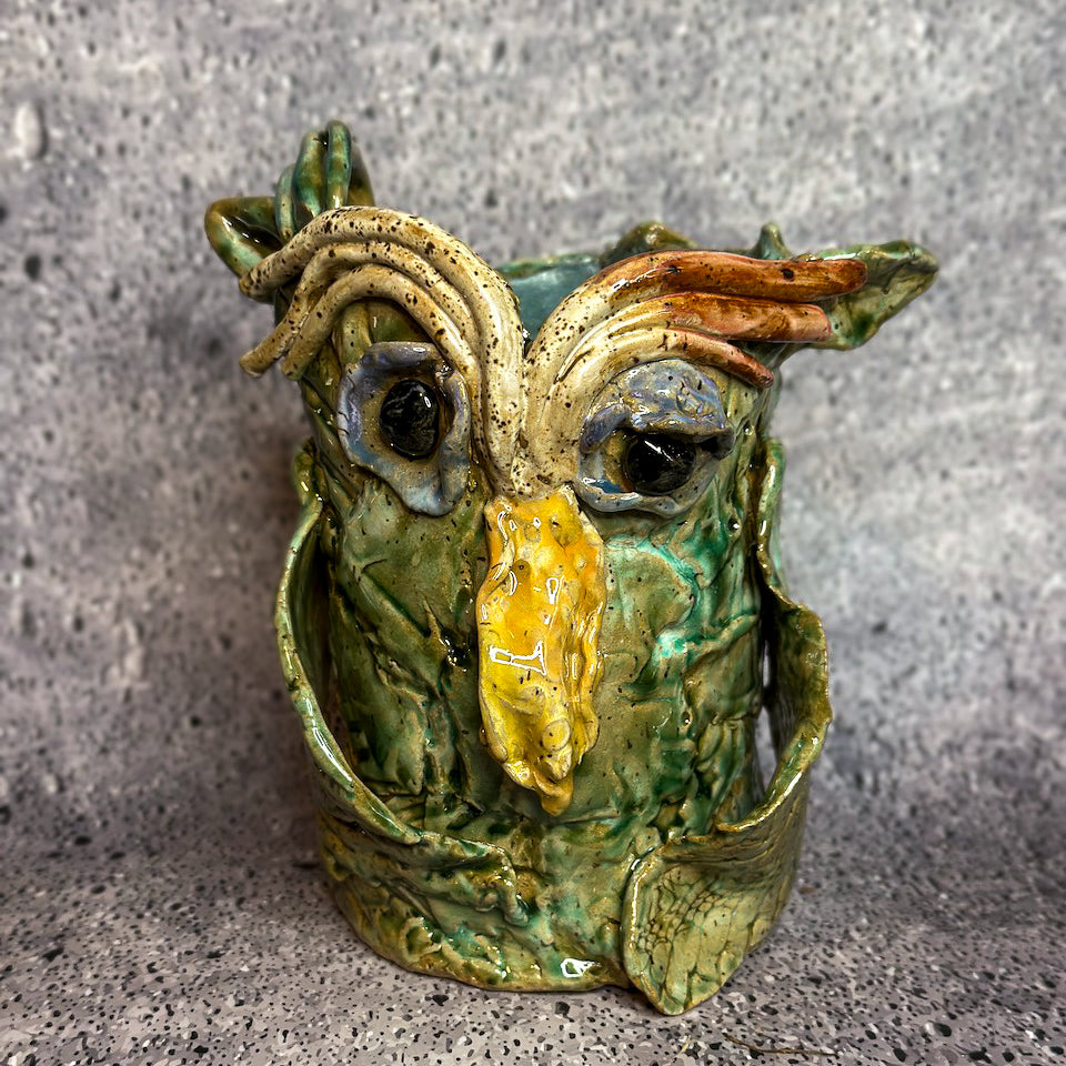 Pottery Class -Whimsy & Wonder Owl - 2 Part Clay Adventure