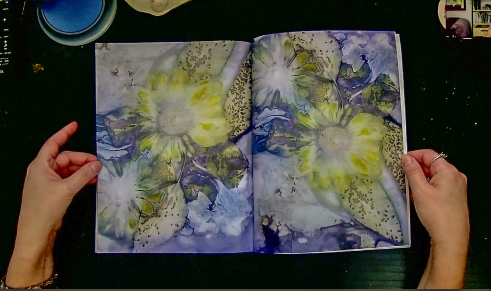 Plant-Stained Paper Printed Journal Activity Book - Lifetime Reflections: My Life So Far!