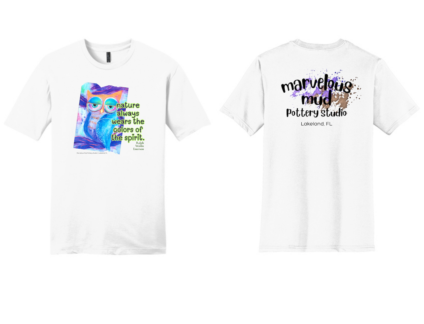 T-Shirt - Rachelle's Whimsical Color Art Prints