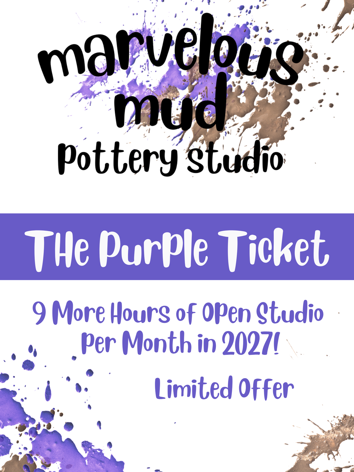 2027 The Purple Ticket with Headstart! Members Only