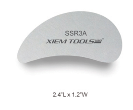 Clay Tool - Xiem SSR3A - Stainless Steel Rib
