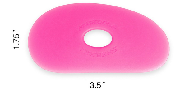 Clay Tool - MudTools Pink Rib - Ultra Soft