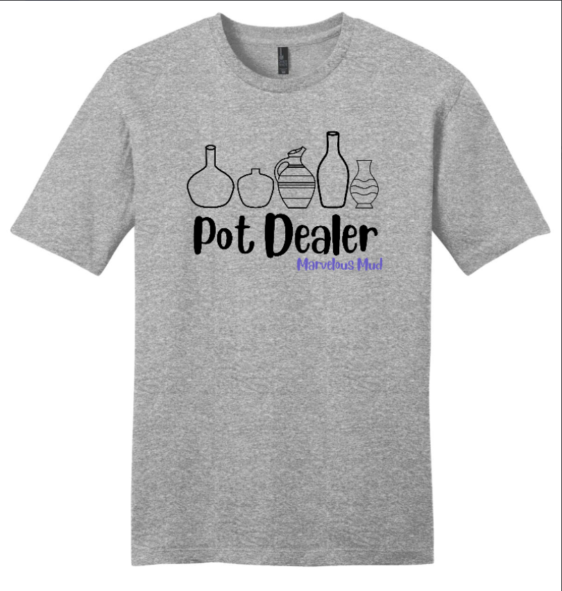 T-Shirt - "Pot Dealer" - Marvelous Mud Logo - Order
