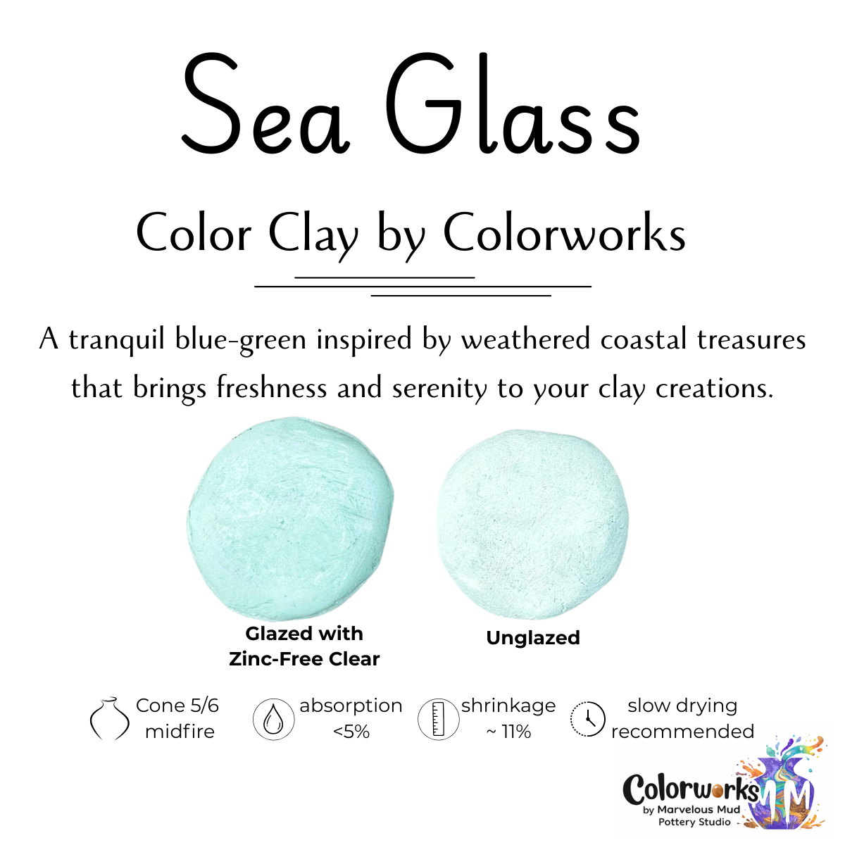 Colorworks - Premixed Color Clay and Color Slip