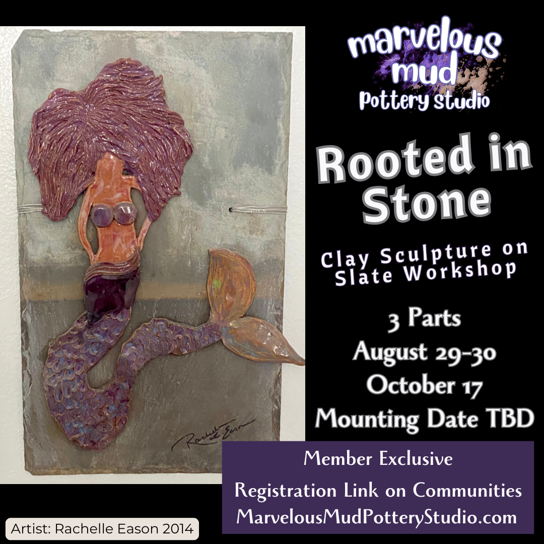Pottery Classes - Rooted in Stone - 3 Part Stone & Story