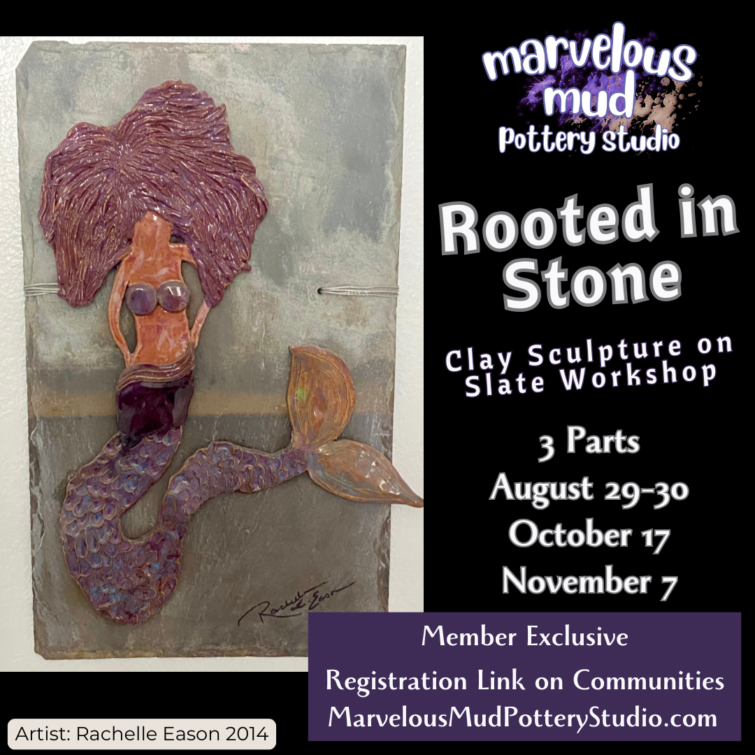 Pottery Classes - Rooted in Stone - 3 Part Stone & Story