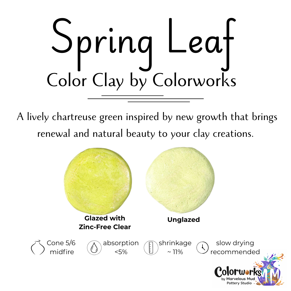 Colorworks - Premixed Color Clay and Color Slip