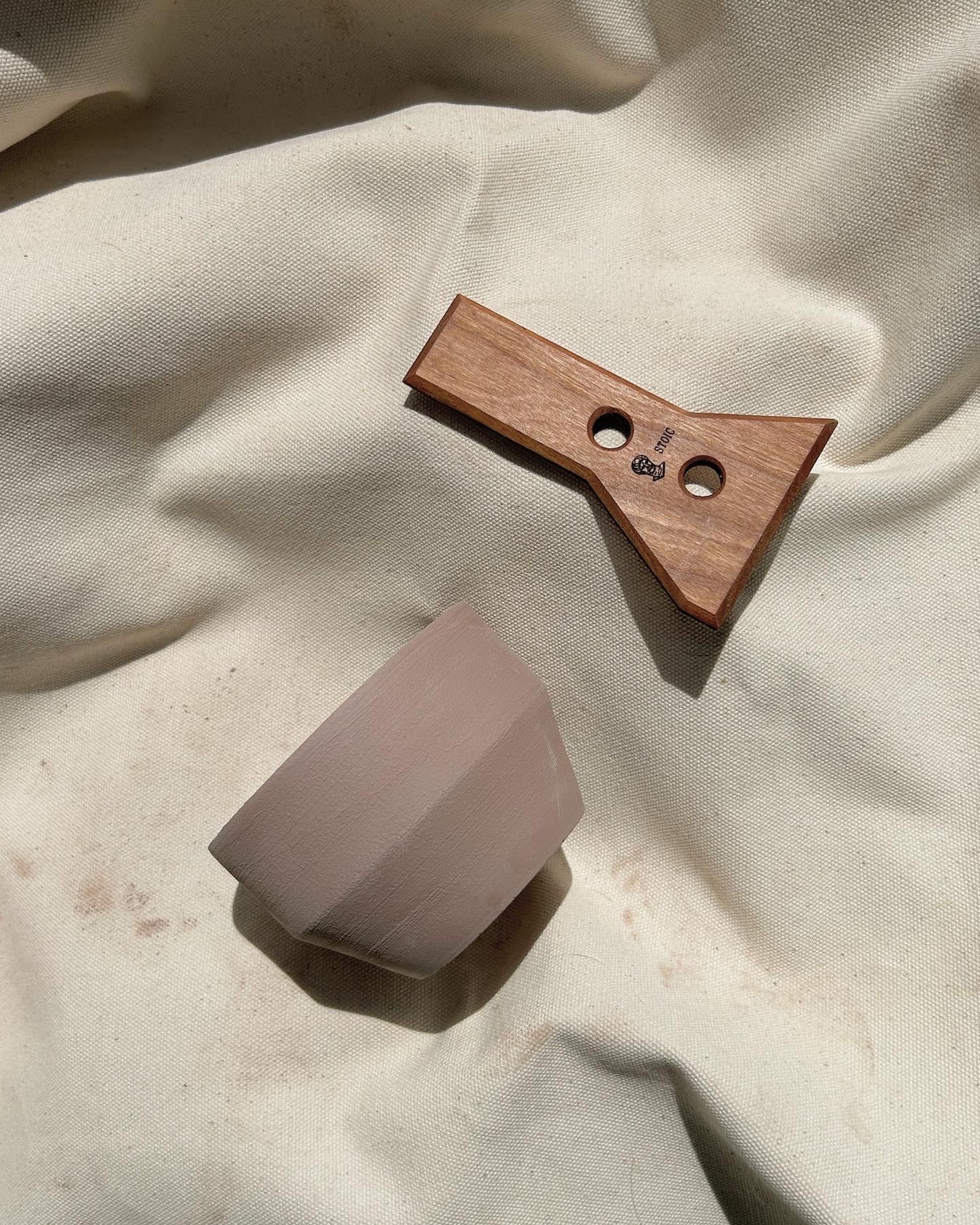 Clay Tool - Angled Profile - by Stoic Clay Tools