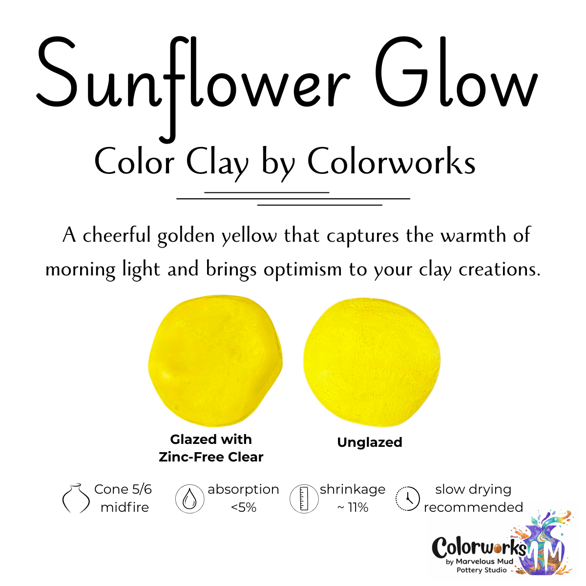 Colorworks - Premixed Color Clay and Color Slip