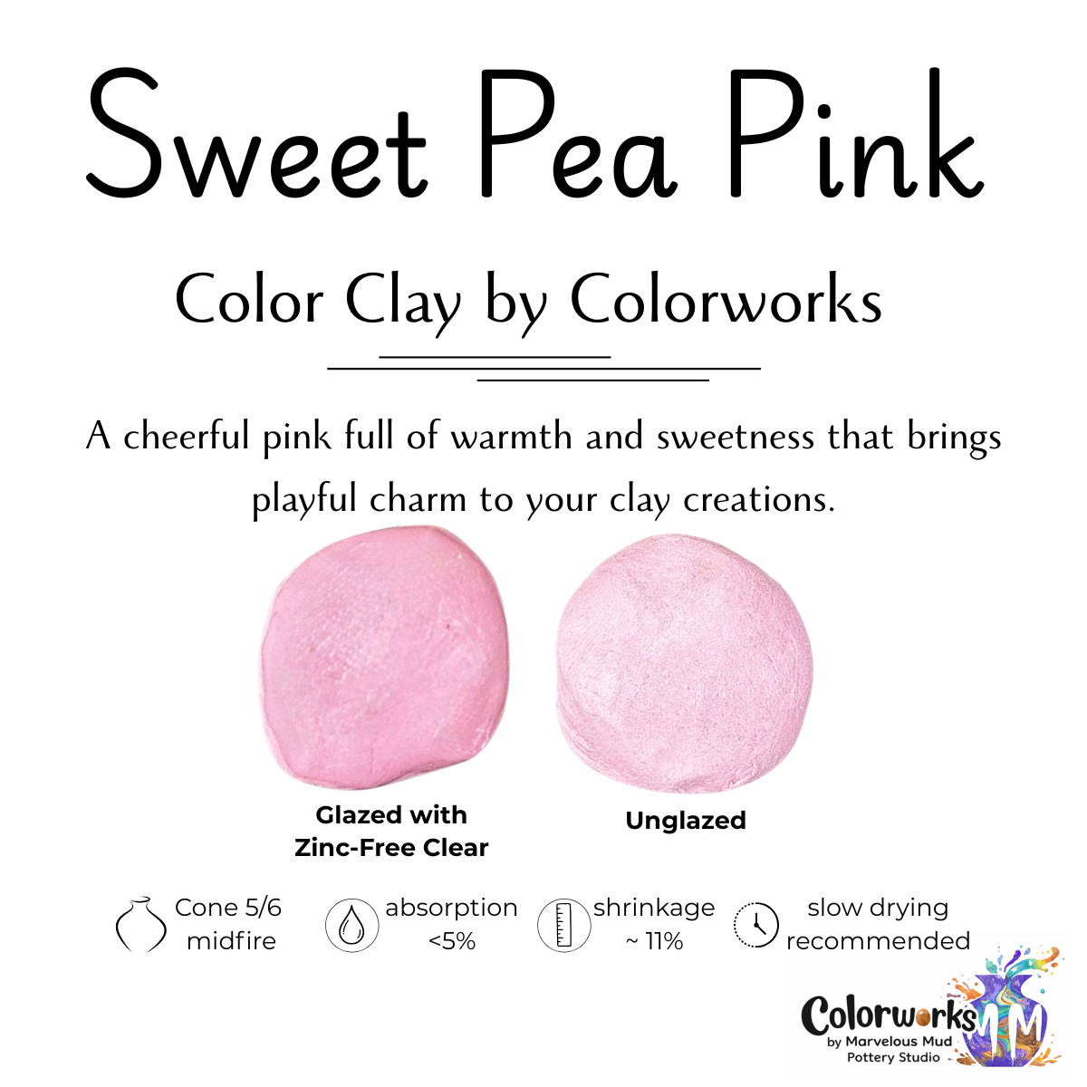 Colorworks - Premixed Color Clay and Color Slip