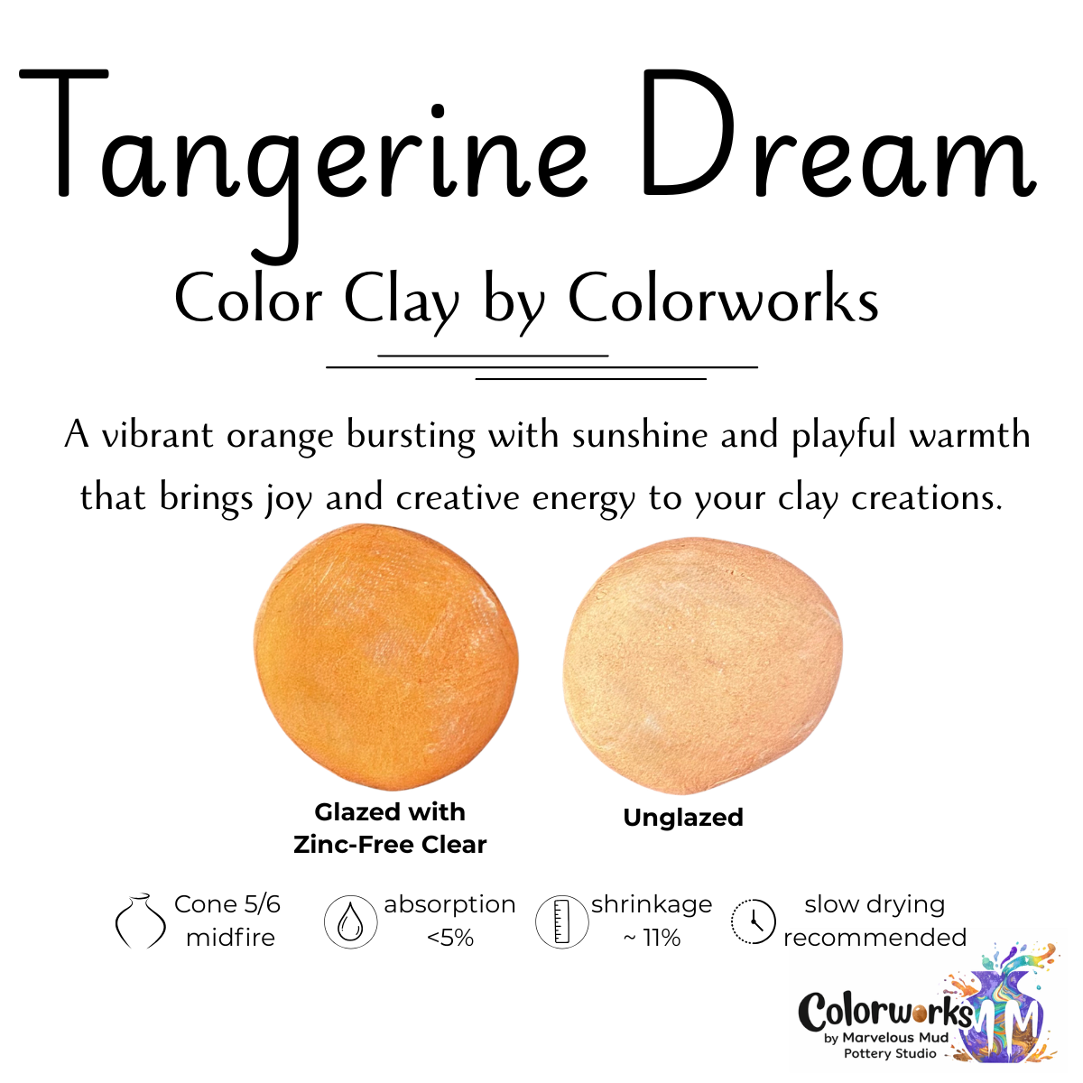 Colorworks - Premixed Color Clay and Color Slip