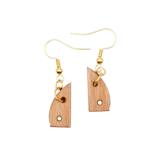 Clay Tool Earrings - Ribs - by Stoic Clay Tools