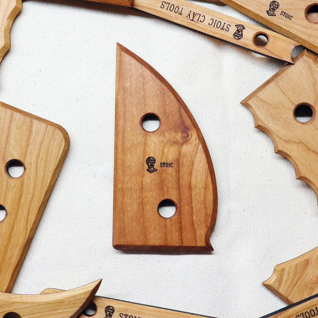 Clay Tool - "Straight Edge" Rib - Marvelous Mud Pottery Studio Custom Tool